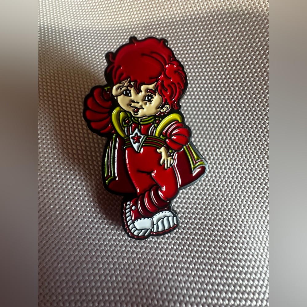 Rainbow Brite Red Butler Mystery Enamel Pin / Collector’s Pin